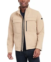 Michael Kors Men's Dressy Full-Zip Soft Shell Jacket