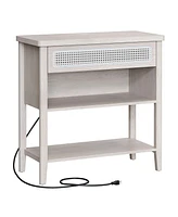 Slickblue Console Table with Power Outlets