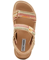 Steve Madden Women's Bigmona Platform Footbed Sandals