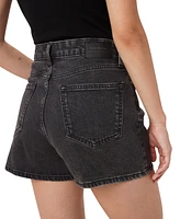 Frank And Oak Women's Stevie Tapered Denim Shorts