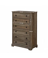 6-Drawer Dresser for Bedroom, Closet & Living Room Storage