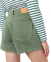 Frank And Oak Women's Courtney Relaxed Denim Shorts