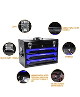 3 Drawers Tool Box With Tool Set