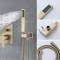 12 Inch Shower System With Handheld Shower Head