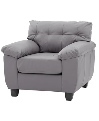 Simplie Fun Gallant Chair, Gray