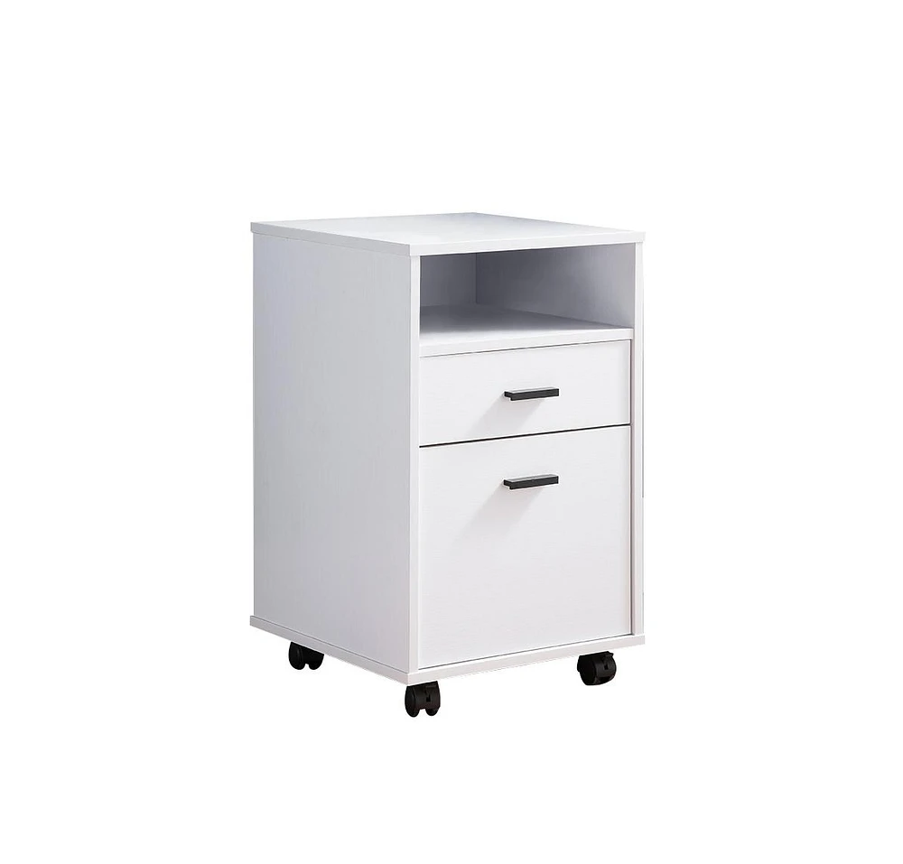 Simplie Fun File Cabinet White