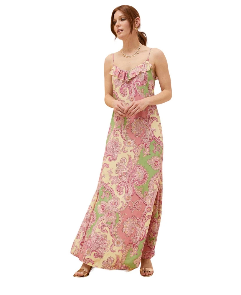 FatFace Women's Puri Ornamental Maxi Dress