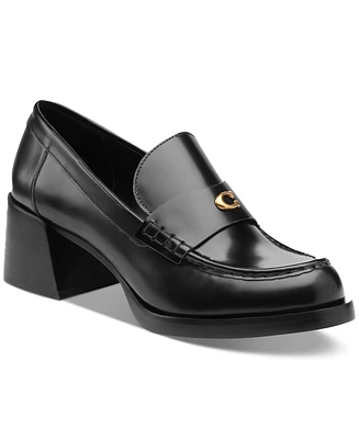 Coach Women's Natalie Tailored "C" Loafer Pumps