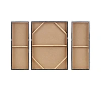 Rolling Waves Triptych 3-Piece Canvas Wall Art Set