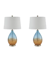 Streamdale Furniture Cortina Ombre Glass Table Lamp