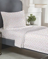 California Design Den Twin Floral Sheet Set, Soft 100% Cotton Sateen, 3 Pc Deep Pocket Sheets & Pillowcase Set - Chic