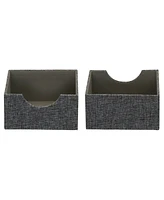 Household Essentials 2-Pack of Drawer Organizers