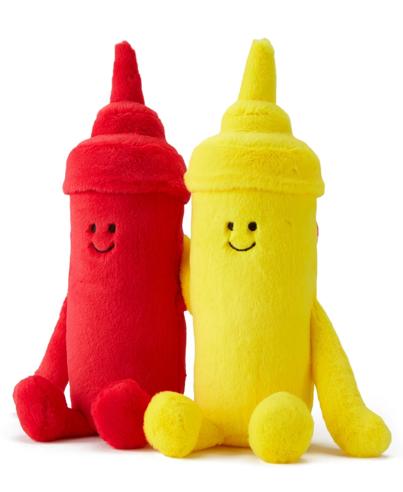 Geoffrey's Toy Box 10" Plush Ketchup and Mustard, Created for Macy's