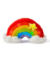 Geoffrey's Toy Box 12" Plush Rainbow with Led Lights and Sound