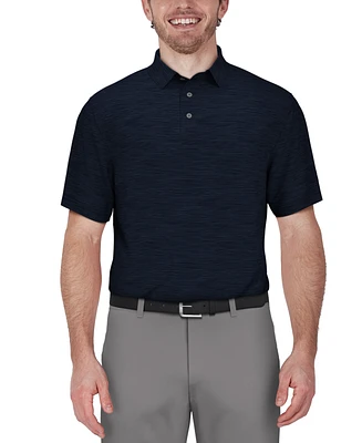 Pga Tour Men's Jasper Airflux Short Sleeve Performance Polo Shirt