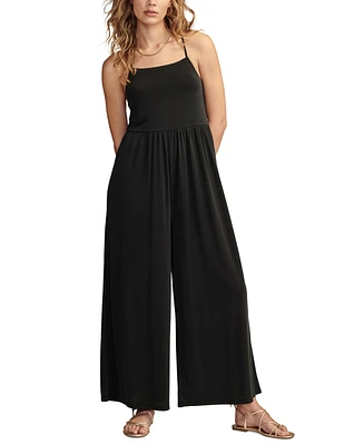 Lucky Brand Women's Sandwash Wide-Leg Jumpsuit