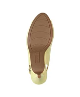 Bandolino Women's Melt Peep Toe Slingback Platform Dress Sandals