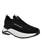 Calvin Klein Women's Alvea Round Toe Lace-up Casual Sneakers