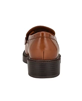Calvin Klein Women's Zinna Almond Toe Casual Embellished Loafers