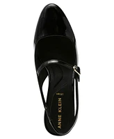 Anne Klein Women's Pia Block Heel Mary Jane Slingback Pumps