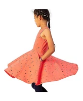 Mightly Girls Fair Trade Organic Cotton Print Sleeveless Twirl Dress
