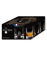 La Rochere Assorted 10 Ounce Whisky Tumblers, Set of 4