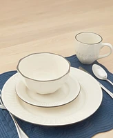 Baum Belle Ivory 16 Pc. Dinnerware Set, Service for 4