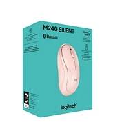 Logitech M240 Silent Cordless Long Range Bluetooth Mouse (Rose Pink)