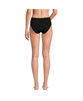 Lands' End Women's Classic Mid Waist Bikini Bottoms