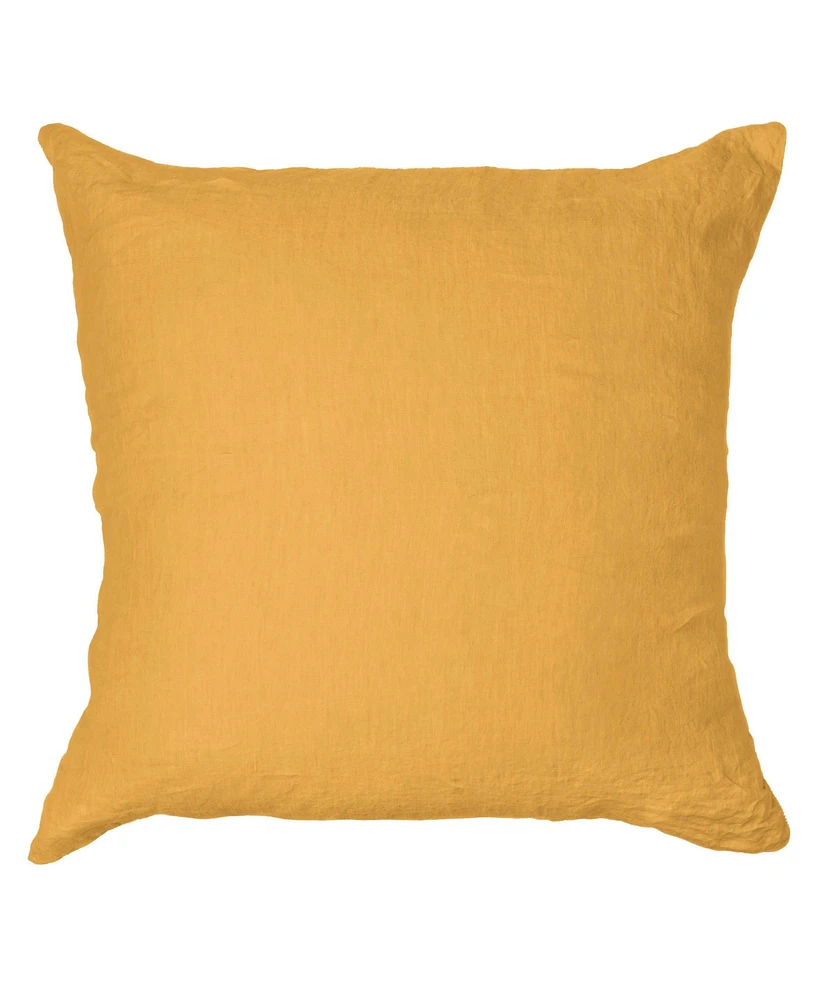 100% French Linen Euro Sham - 26" X
