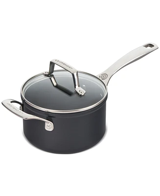 Le Creuset Essential Nonstick Ceramic 2-Qt. Saucepan with Glass Lid