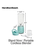 Hamilton Beach Blend Now Portable Cordless Blender - 51182J