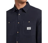 Guess Jeans Men's Regular-Fit Solid Button-Down Shirt