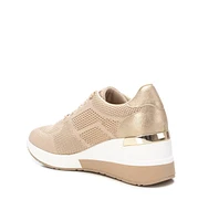 Xti Women's Wedge Lace-Up Sneakers By