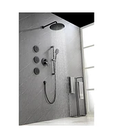 Simplie Fun Complete Shower System with Multiple Components