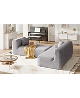 Streamdale Furniture Simplified Style L-Shape Modular Sectional Sofa