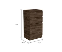 Cassel 2-Drawer Dresser Dark Walnut