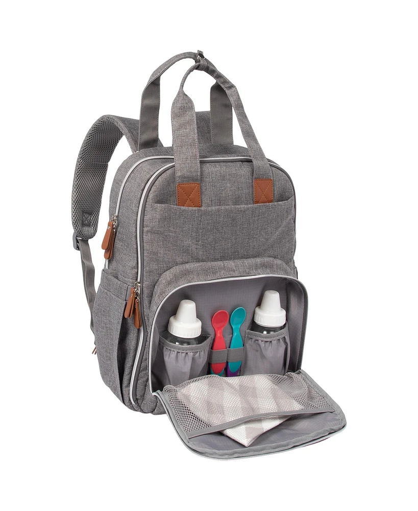 Trend Lab Backpack Diaper Bag - Gray