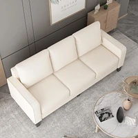 Streamdale Furniture Modern Living Room Furniture Sofa In Fabric 2+3