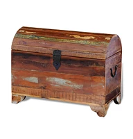 vidaXL Reclaimed Storage Chest Solid Wood