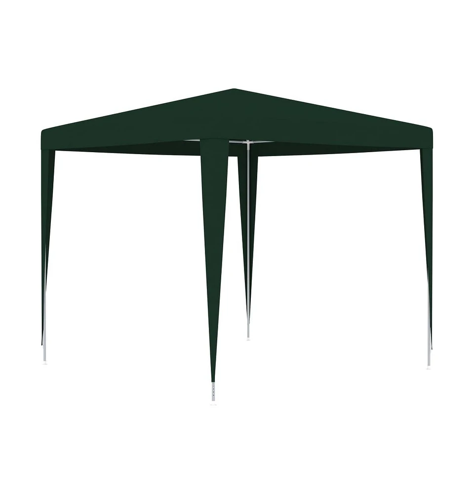 vidaXL Professional Party Tent 8.2'x8.2' Green 0.3 oz/ft²