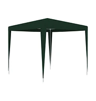 vidaXL Professional Party Tent 8.2'x8.2' Green 0.3 oz/ft²