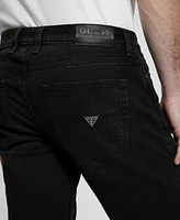 Guess Men's Finnley Black Tapered Jeans