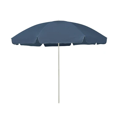 vidaXL Beach Parasol Blue 118.1"