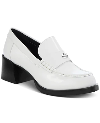 Coach Women's Natalie Tailored "C" Loafer Pumps