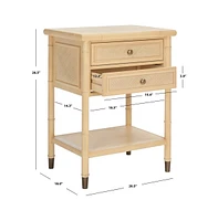 Safavieh Ahab 2 Drawer 1 Shelf Accent Table