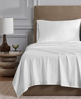 Purity Home Ultra-Light Cool Crisp 100% Cotton Percale 4-Pc. Sheet Set, Queen