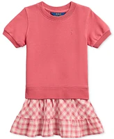 Polo Ralph Lauren Toddler & Little Girs Plaid French Terry Sweatshirt Dress