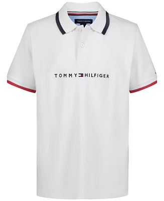 Tommy Hilfiger Toddler Boys Tomas Embroidered Logo Polo Shirt