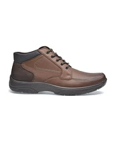 Pazstor Men's Premium Comfort Leather Low Ankle Boots